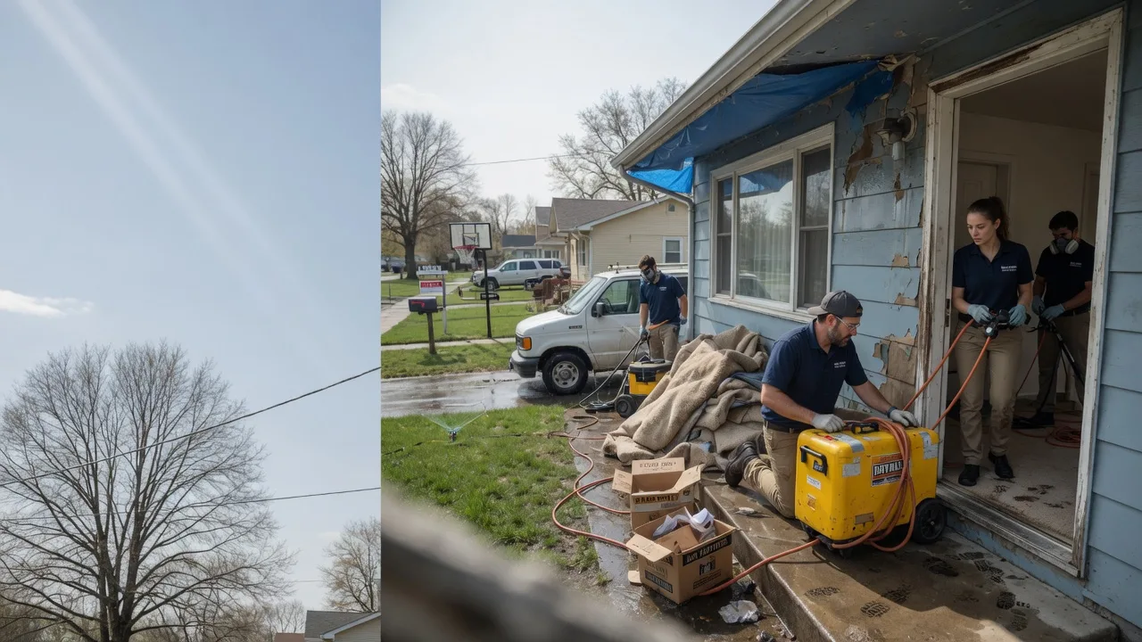 Basement Flood Cleanup in Milton, IL near me
